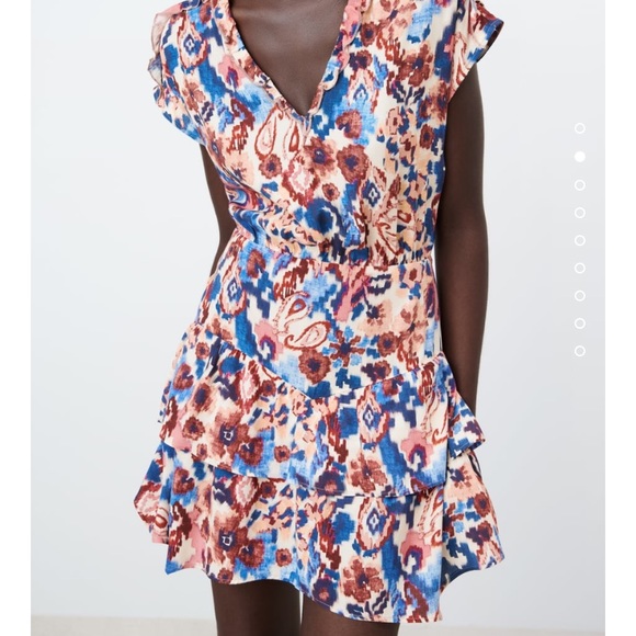 Fun & Flirty NWT ZARA Dress Size Medium M - Picture 5 of 16